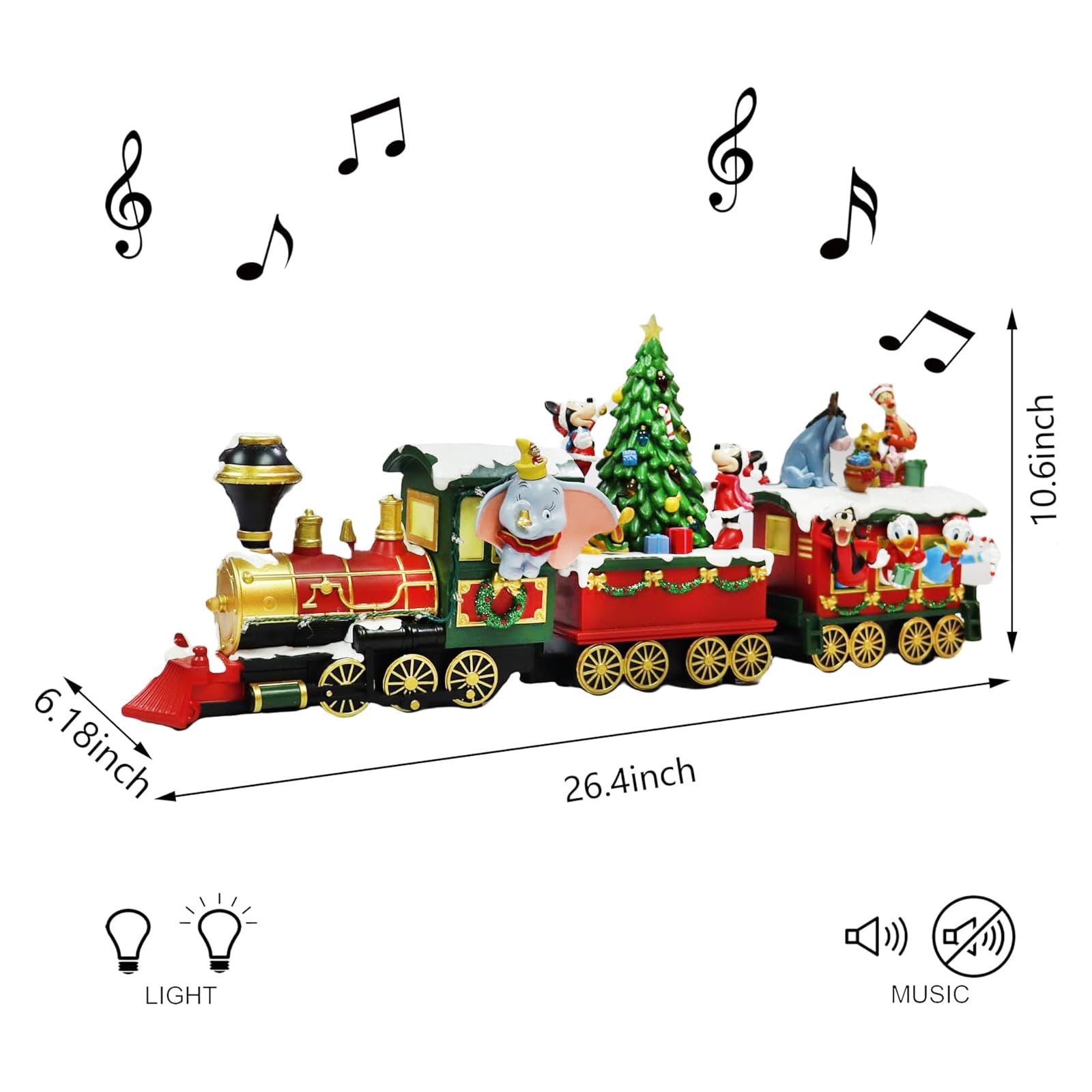 Amazon.com: MOMENTS IN TIME 3 Pieces Disney Christmas Holiday